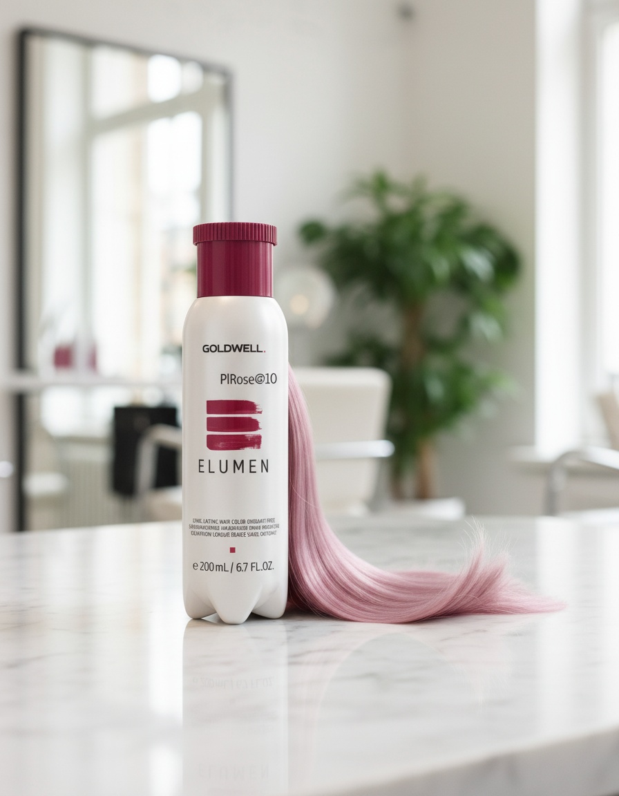 Goldwell ELUMEN long lasting hair color oxidant free #PLROSE@10 200 ml - Afbeelding 2