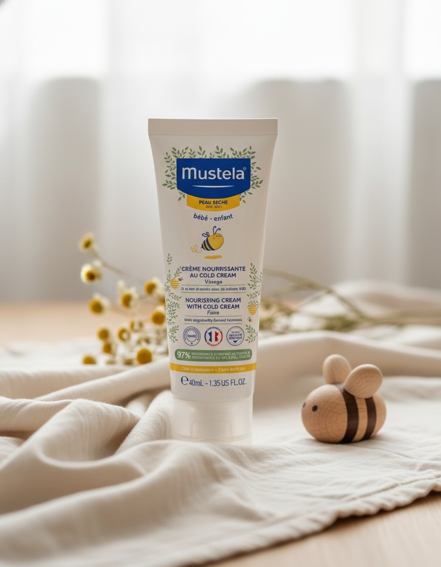 Mustela BABY-CHILD Nourishing Facial Cream Cold Cream 40 ml - Afbeelding 2