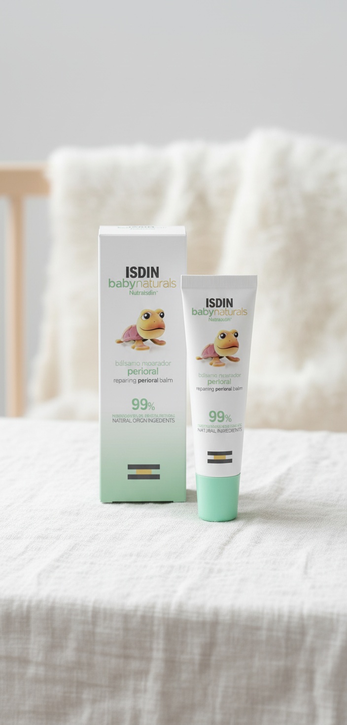 Isdin BABY NATURALS reparing perioral balm 15 ml - Afbeelding 2