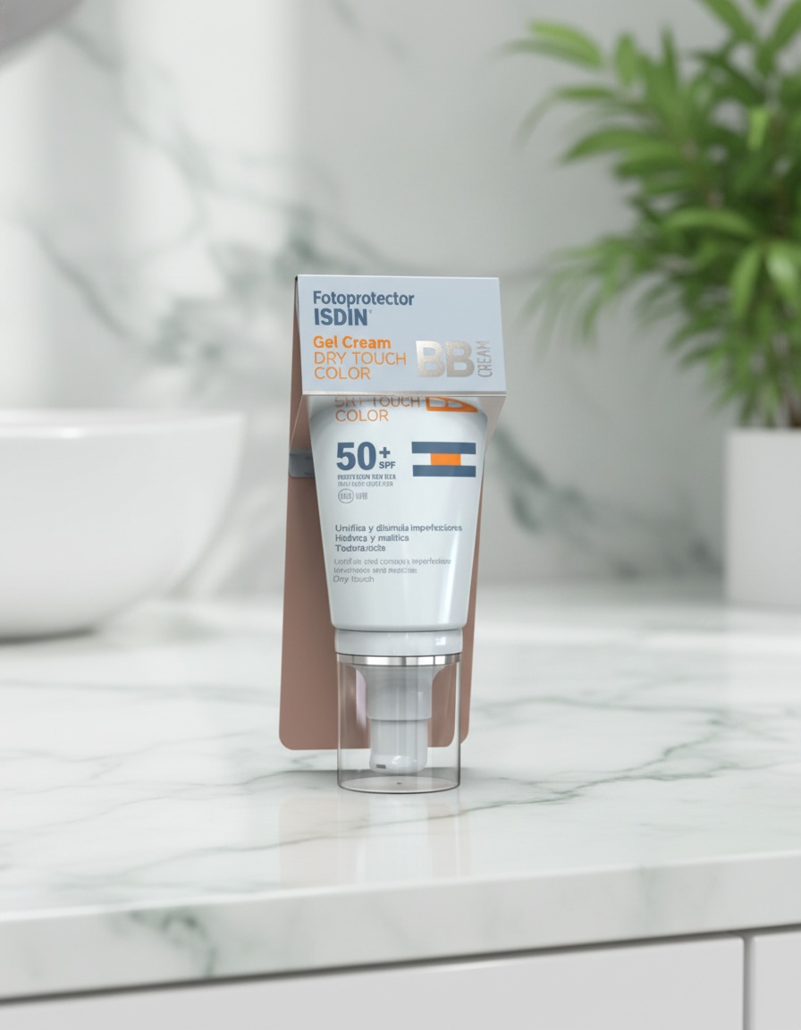 Isdin FOTOPROTECTOR gel cream dry touch color SPF50+ 50 ml - Afbeelding 2