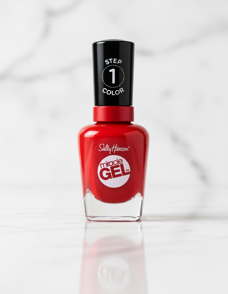 Sally Hansen MIRACLE GEL #444-off with her red! - Afbeelding 2