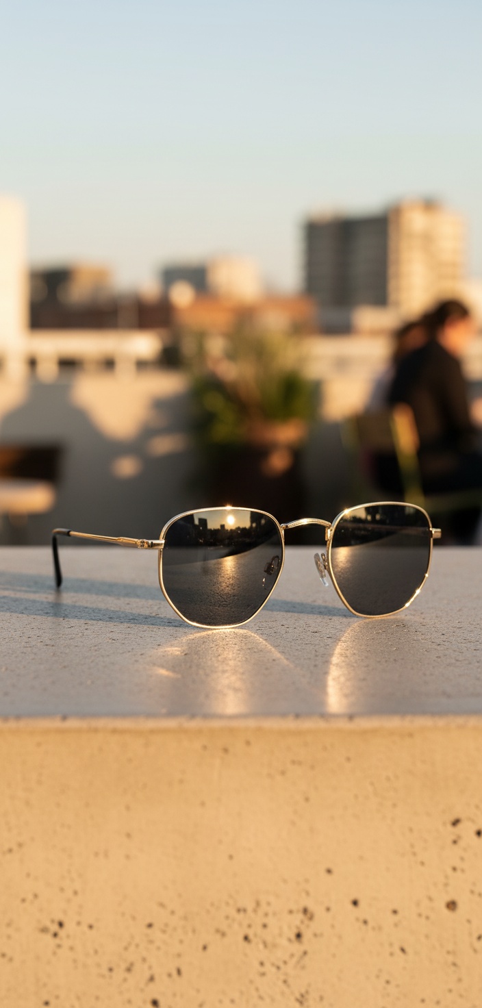 Hawkers SIXGON DRIVE polarized #gold grey 1 u - Afbeelding 2