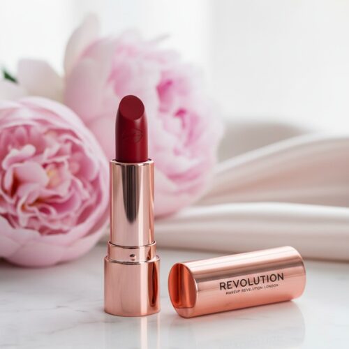 Revolution Make Up SATIN KISS lipstick #ruby