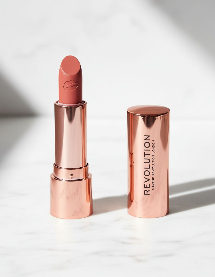 Revolution Make Up SATIN KISS lipstick #white wedding