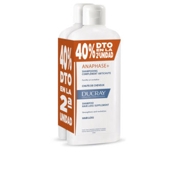 Ducray ANAPHASE+ duo anti-haaruitval shampoo 2 x 400 ml