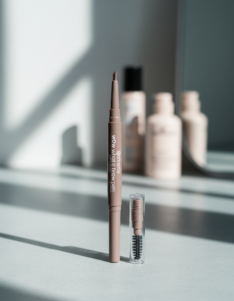 Essence WOW WHAT A BROW PEN lápiz de cejas waterproof #01-light brown - Afbeelding 2