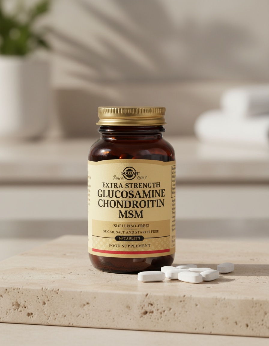 Solgar GLUCOSAMINA CONDROITINA MSM comprimidos 60 u - Afbeelding 2