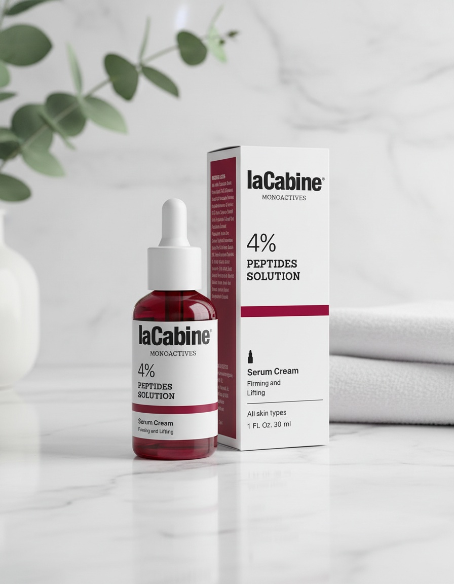 La Cabine MONOACTIVES 4% PEPTIDES serum cream 30 ml - Afbeelding 2