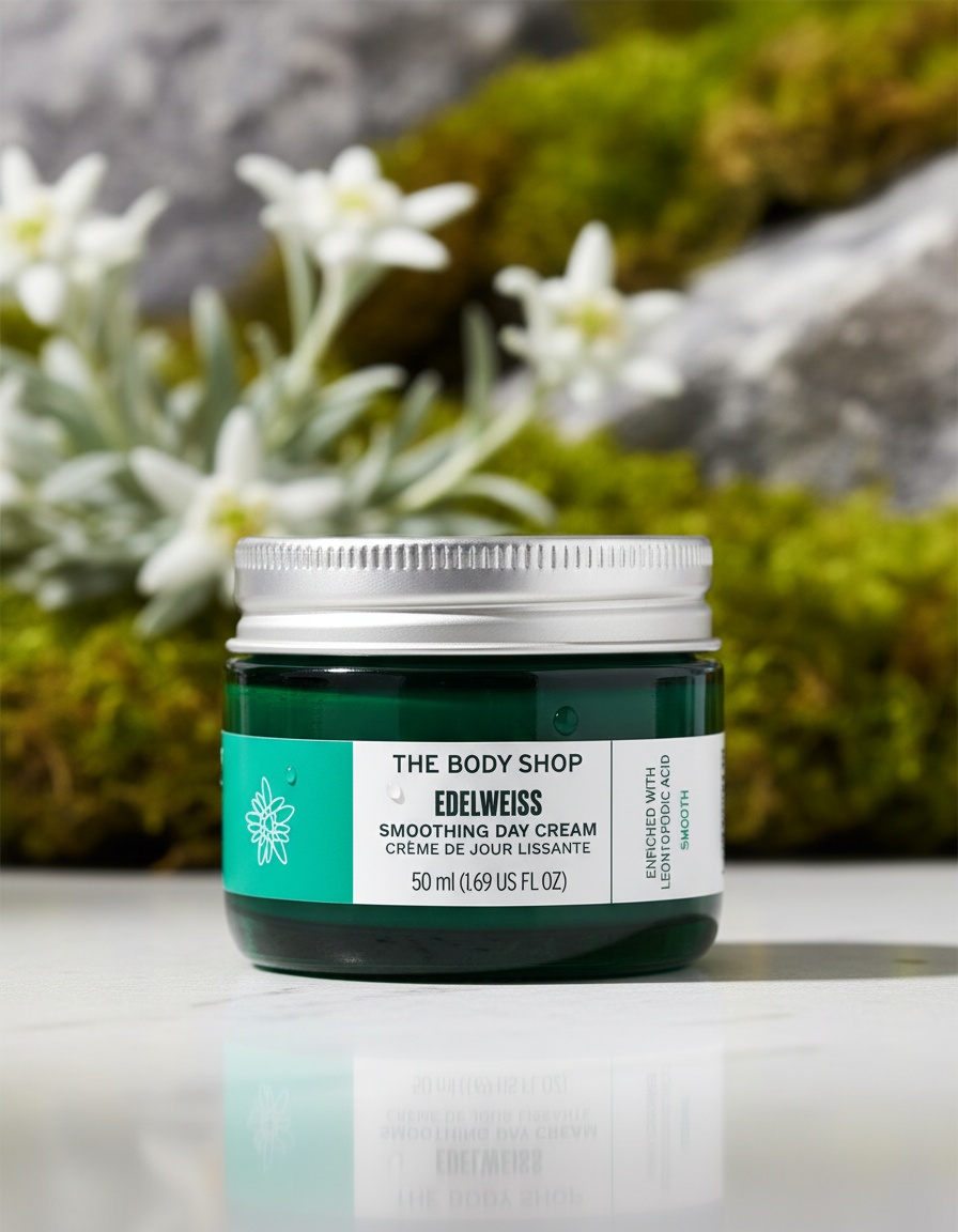 The body shop EDELWEISS smoothing day cream 50 ml - Afbeelding 2