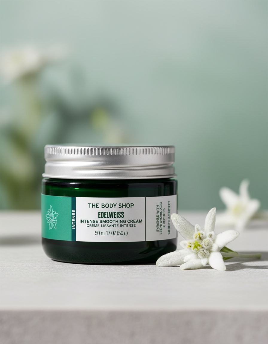 The body shop EDELWEISS intense smoothing cream 50 ml - Afbeelding 2