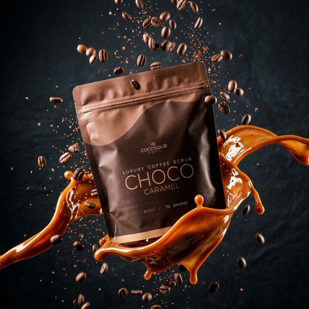 Cocosolis LUXURY COFFEE SCRUB BOX set 4 pz - Cocosolis