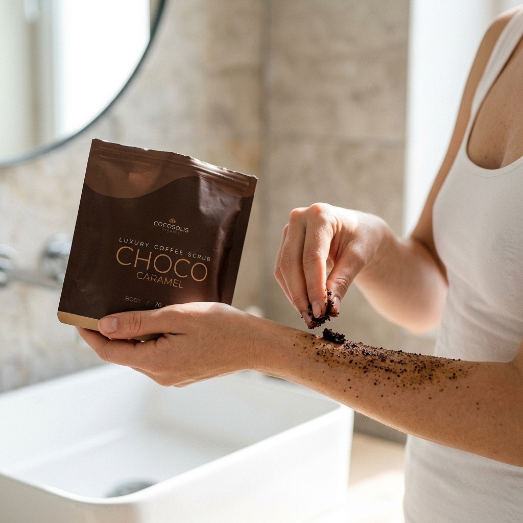 Cocosolis LUXURY COFFEE SCRUB BOX set 4 pz - Cocosolis
