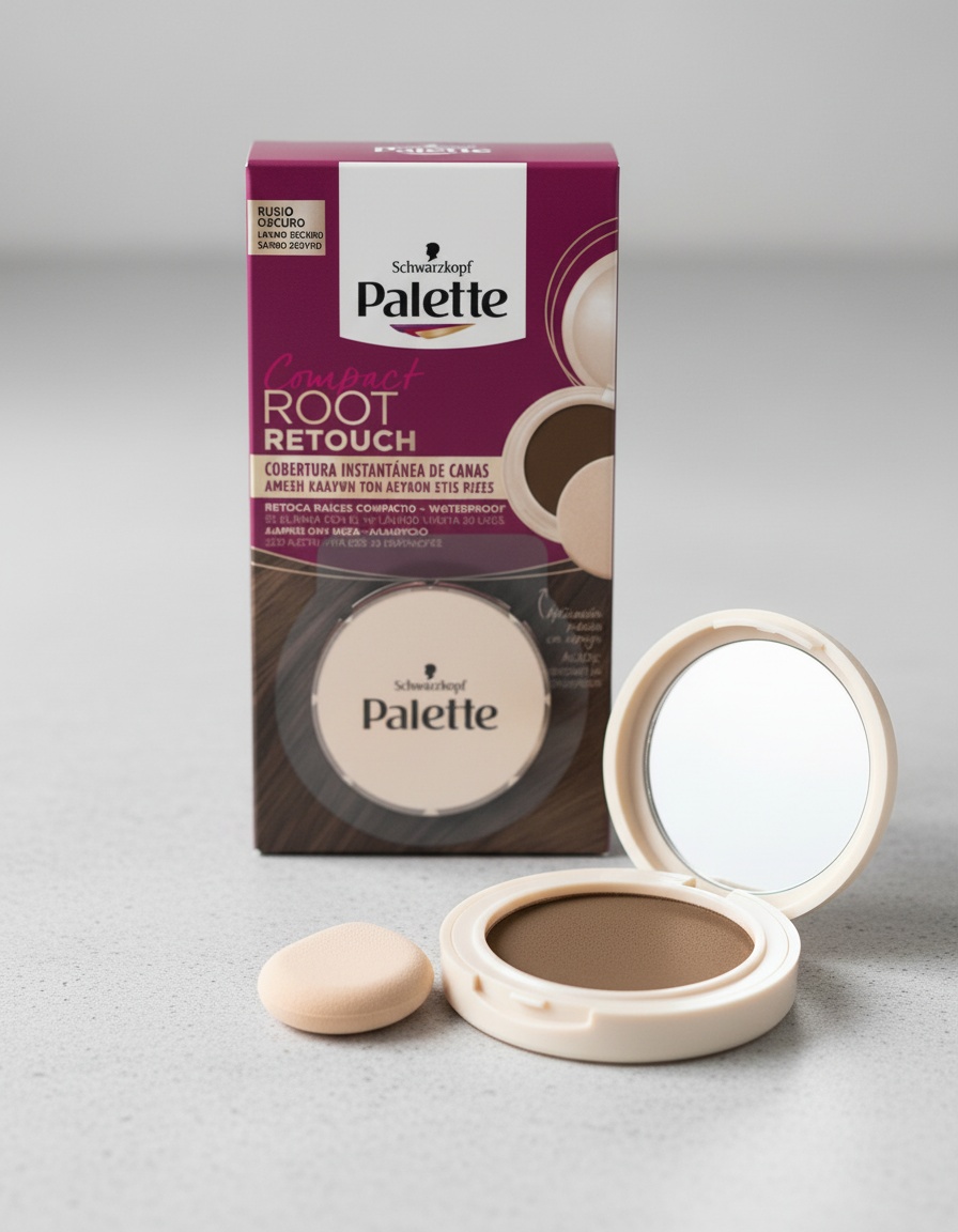 Palette ROOT RETOUCH COMPACT retouches roots #dark blonde 3 gr - Afbeelding 2