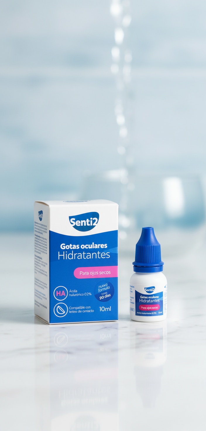 Senti2 GOTAS OCULARES hidratantes 0,2HA 10 ml - Afbeelding 2