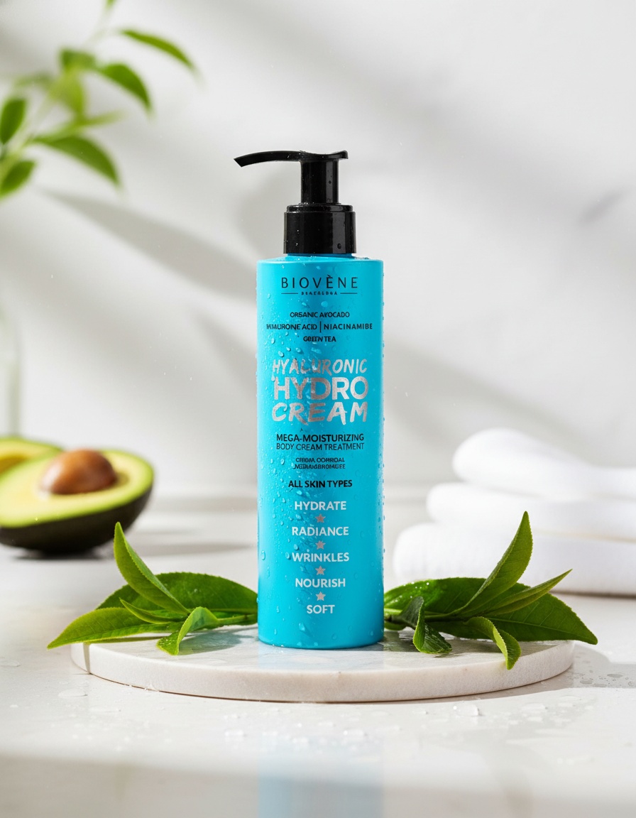 BiovÈne HYALURONIC HYDRO CREAM mega-moisturizing body cream treatment 200 ml - Afbeelding 2