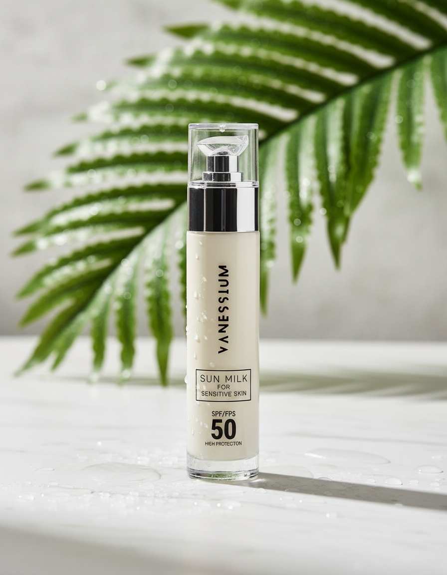 Vanessium SUN MILK sensitive skin SPF50+ 50 ml - Afbeelding 2