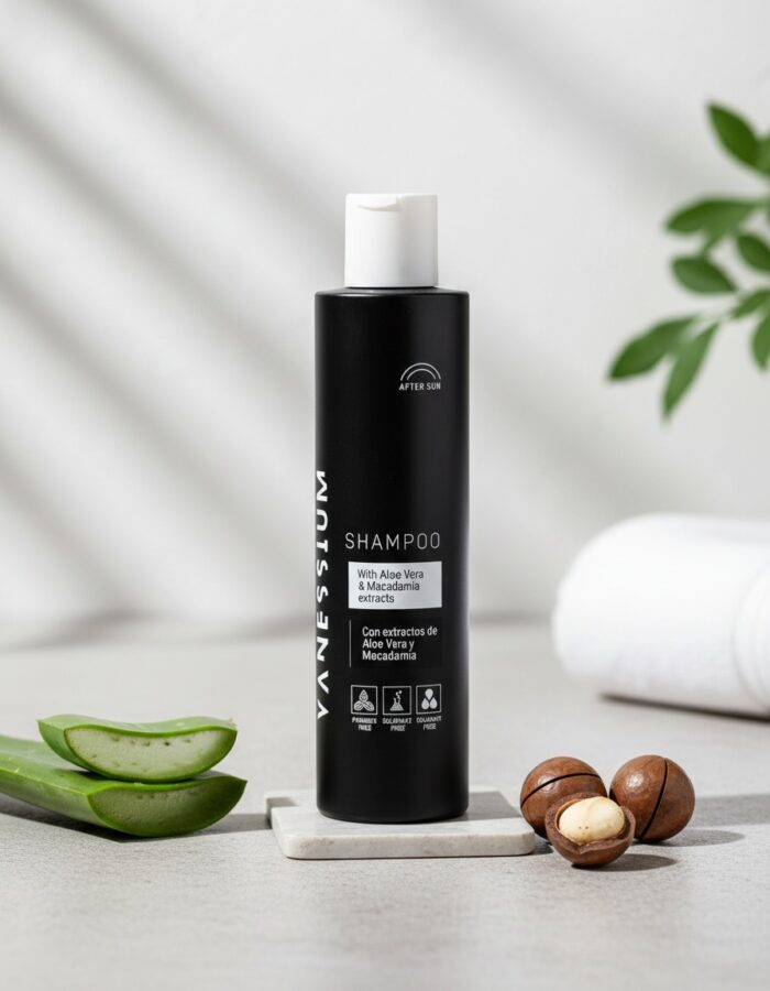 Vanessium ALOE VERA AND MACADAMIA EXTRACTS after sun shampoo 200 ml