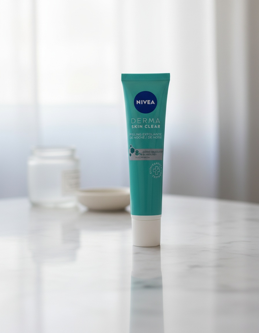 Nivea DERMA SKIN CLEAR peeling exfoliante facial noche 40 ml - Afbeelding 2
