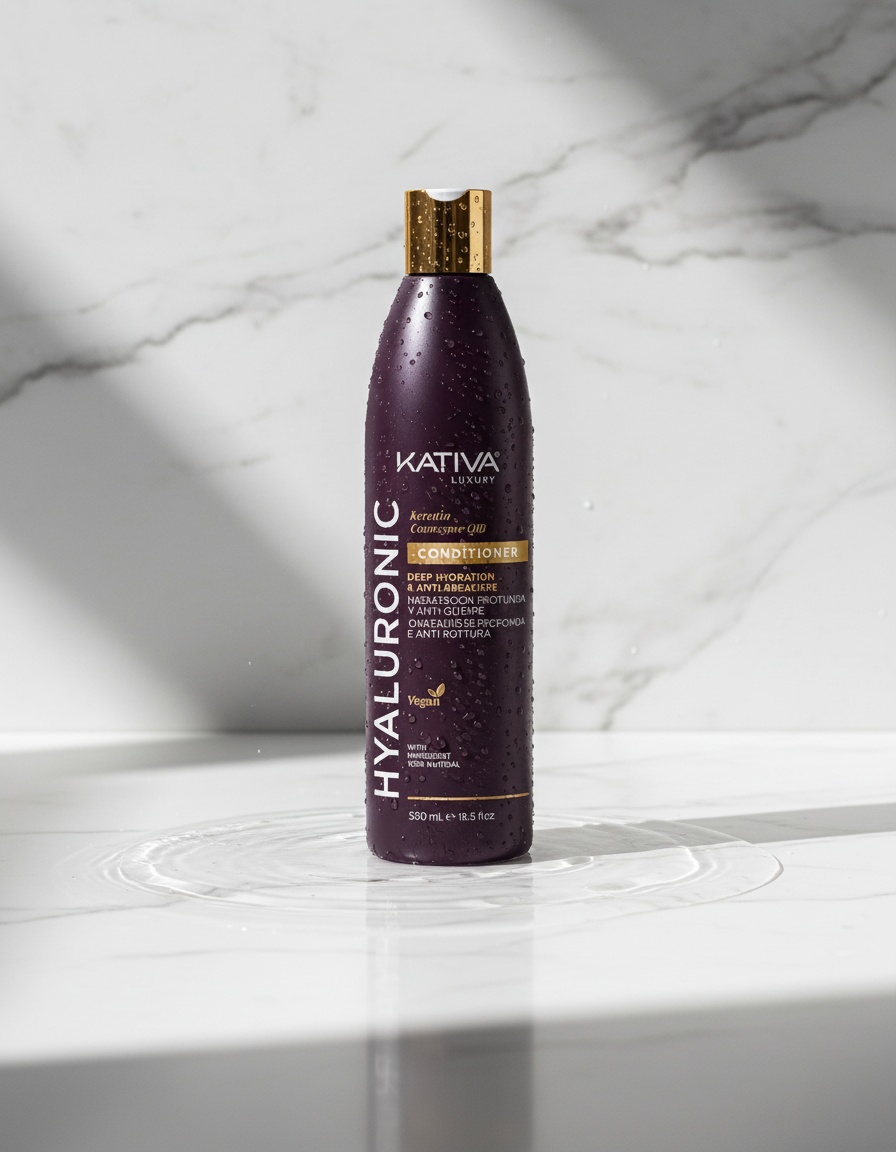 Kativa HYALURONIC keratin & coenzyme Q10 conditioner 550 ml - Afbeelding 2