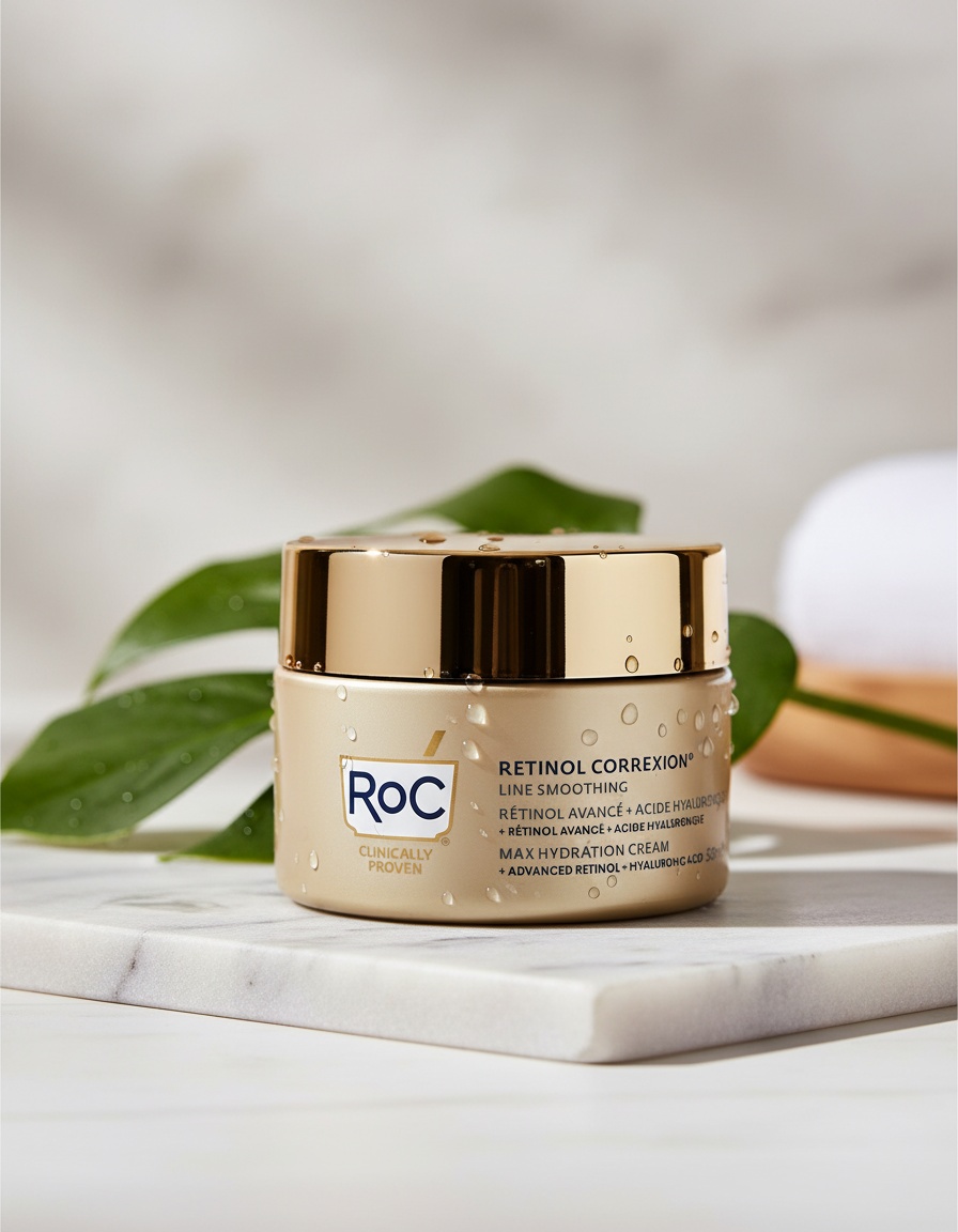 Roc RETINOL CORREXION LINE SMOOTHING maximum hydration cream 50 ml - Afbeelding 2