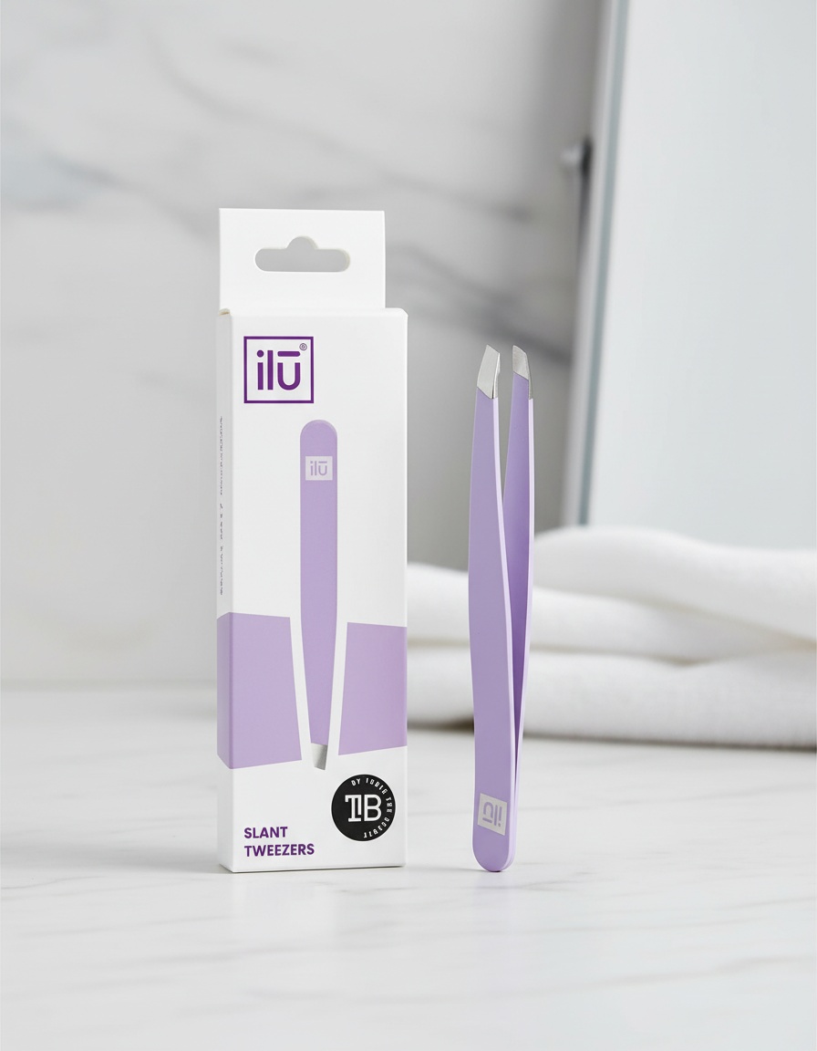 IlŪ SLANT tweezers #Purple 1 u - Afbeelding 2
