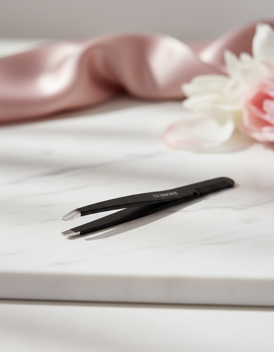 LUSSONI tweezers with comb 1 u - Afbeelding 2