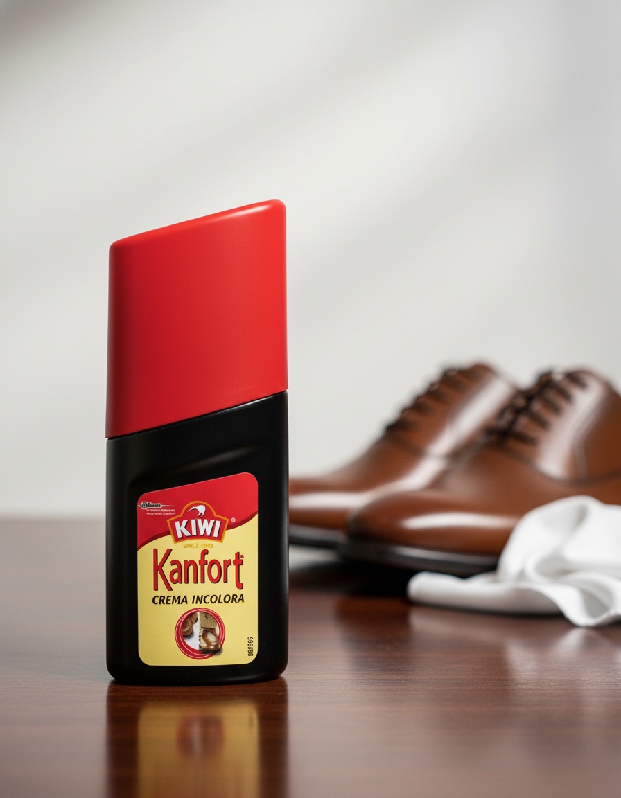 KIWI KANFORT shoe polish cream #colorless 50 ml - Afbeelding 2