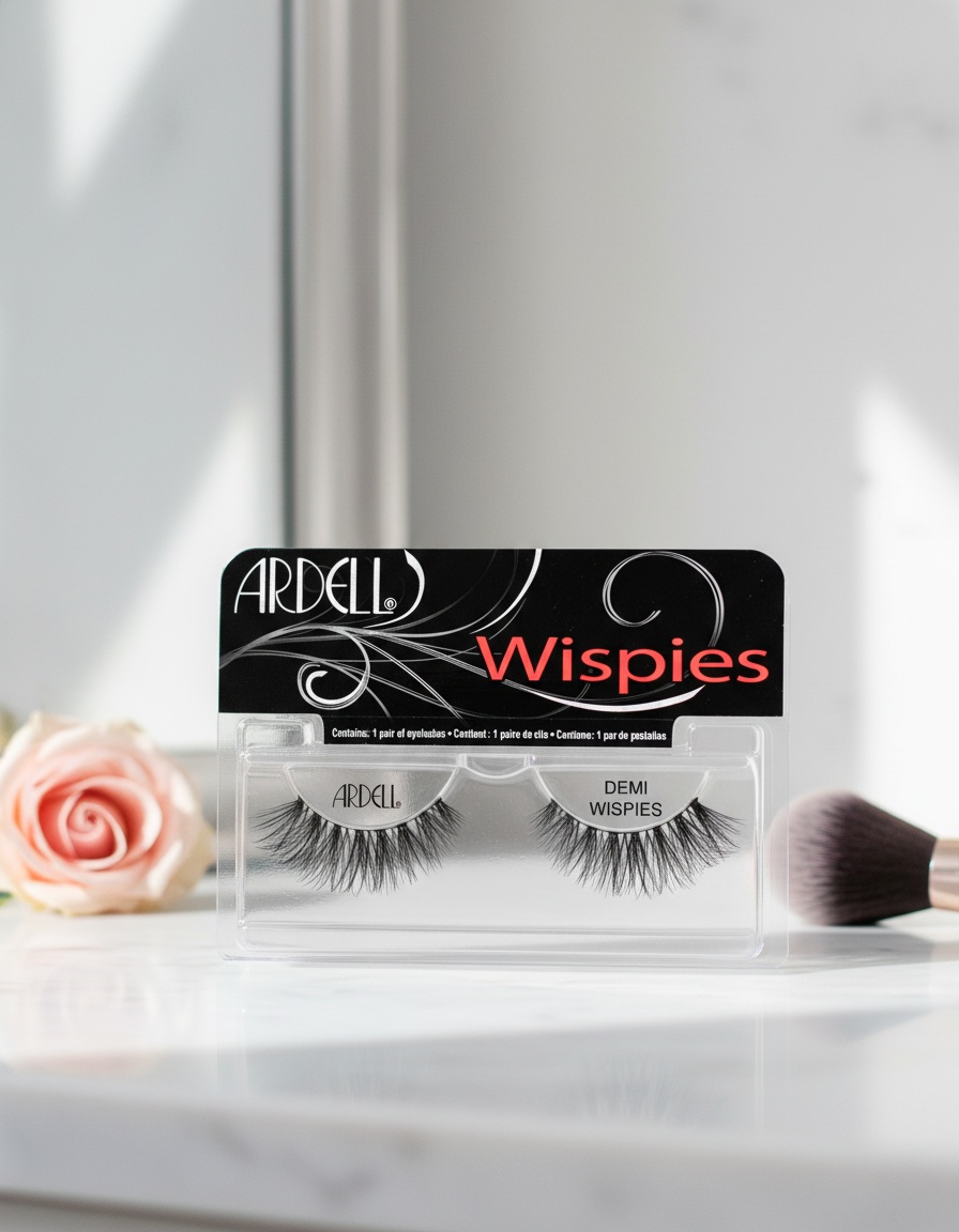 Ardell DEMI WISPIES EYELASHES #black 1 u - Afbeelding 2