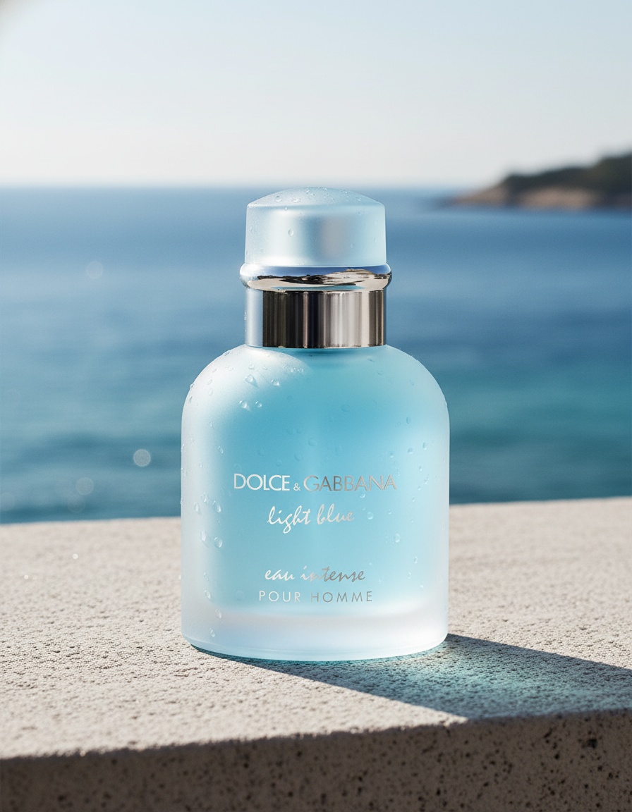 Dolce & gabbana Dolce & Gabbana LIGHT BLUE EAU INTENSE FOR MEN edp vapo 200 ml - Afbeelding 2