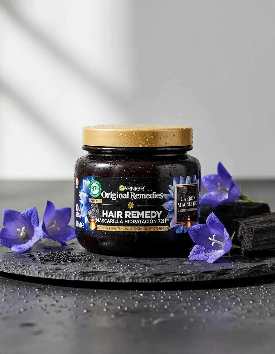 Garnier ORIGINAL REMEDIES magnetic charcoal mask 340 ml - Afbeelding 2