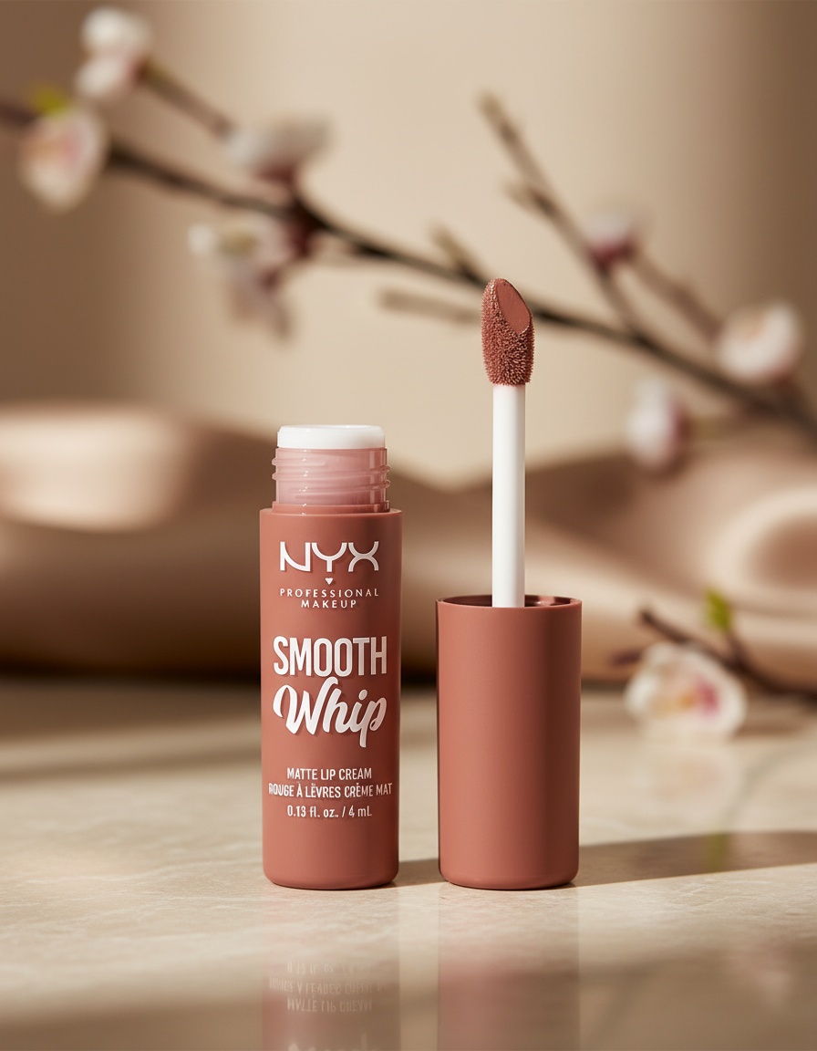 Nyx Professional Make Up SMOOTH WHIPE matte lip cream #teddy fluff 4 ml