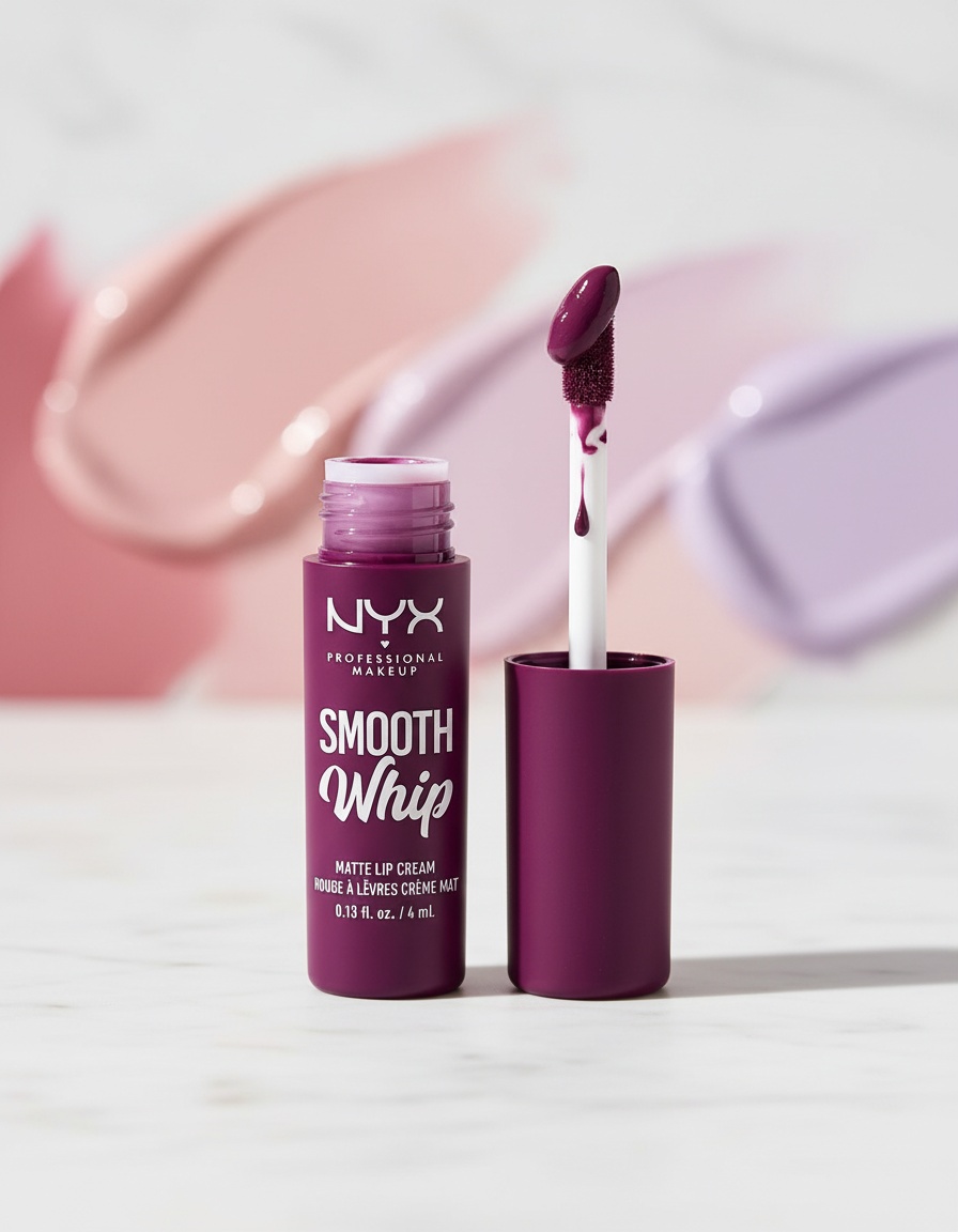 Nyx Professional Make Up SMOOTH WHIPE matte lip cream #berry bed 4 ml