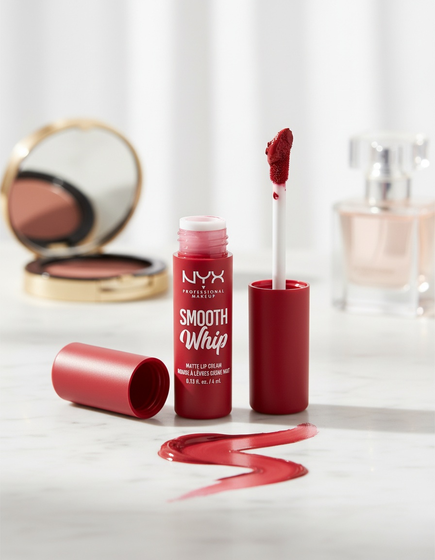 Nyx professional make up SMOOTH WHIPE matte lip cream #robe 4 ml