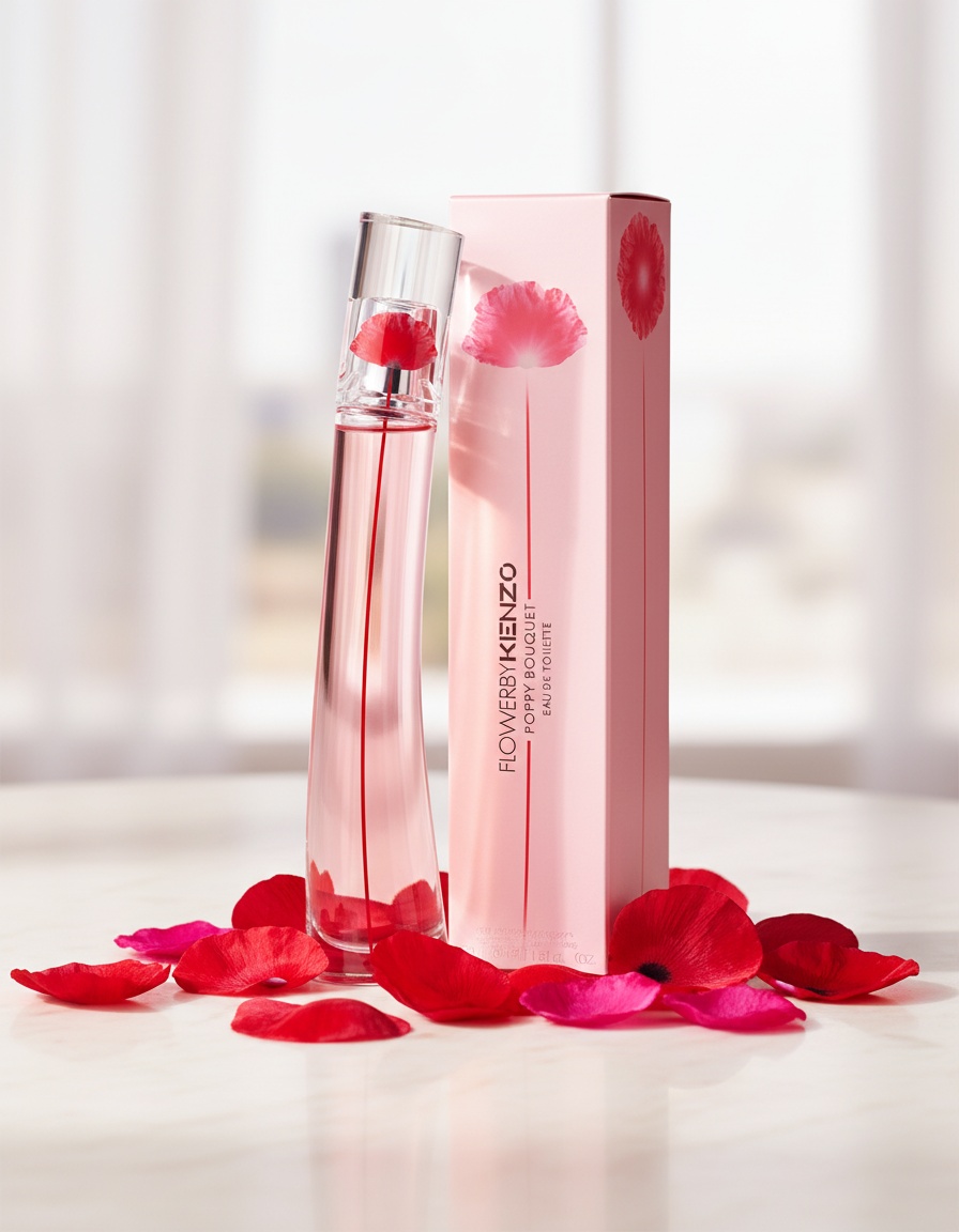 FLOWER BY KENZO POPPY BOUQUET floral edt 50 ml - Afbeelding 2
