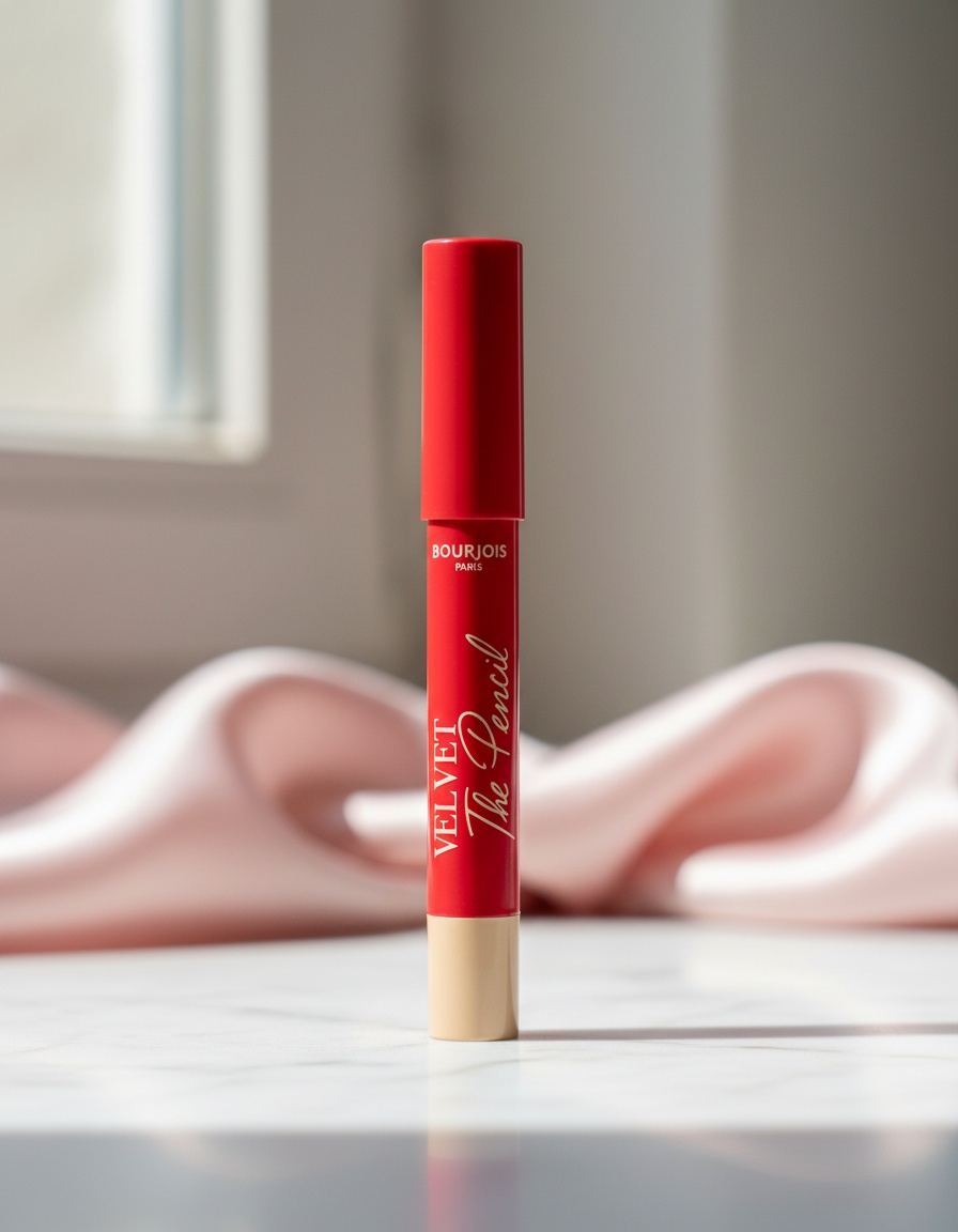 Bourjois VELVET THE PENCIL #07-rouge is carmine 1.8 gr