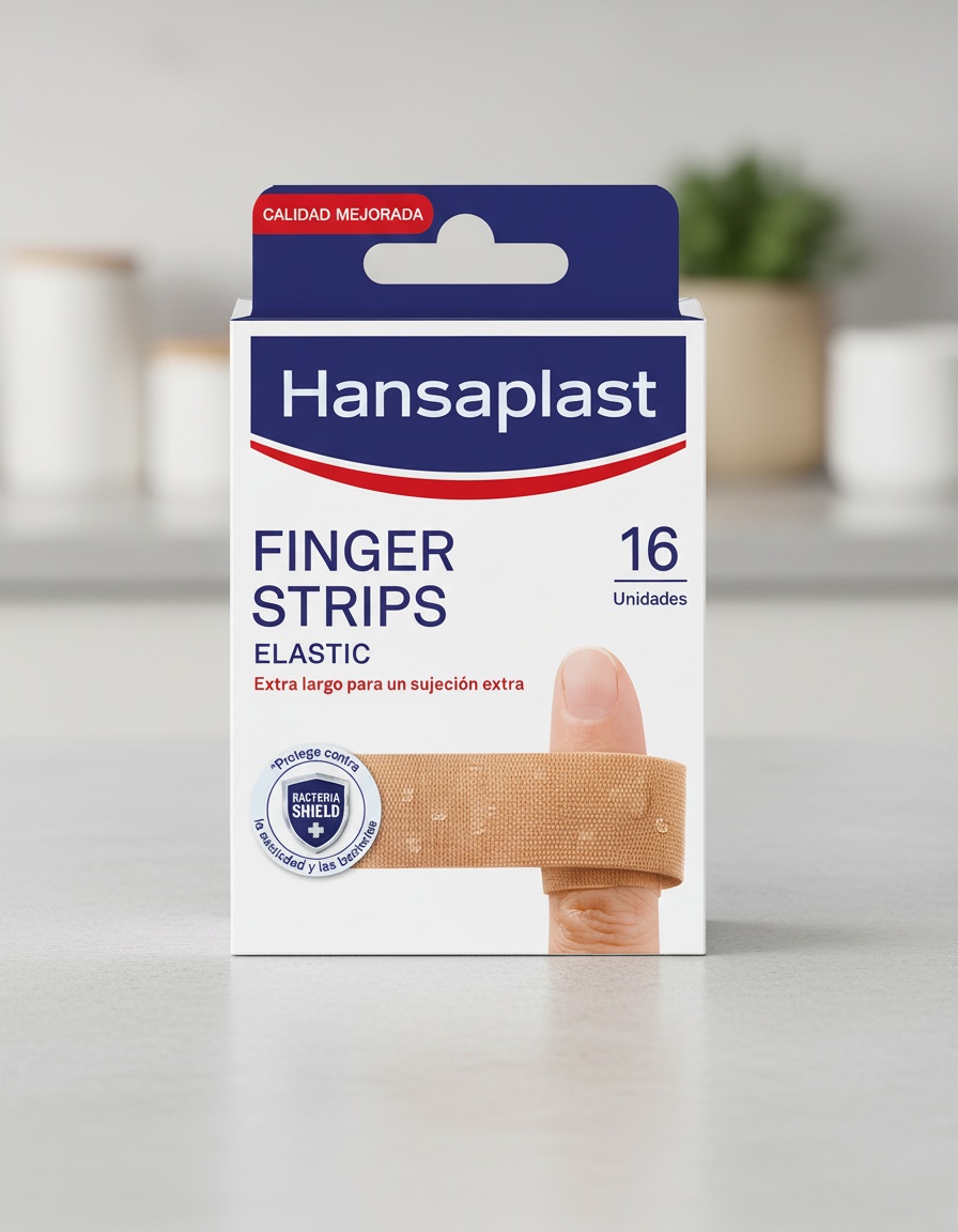 Hansaplast HP ELASTIC finger dressing strips 19 x 120 mm 16 u - Afbeelding 2