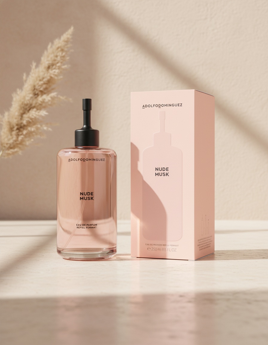 Adolfo Dominguez NUDE MUSK edp vapo refill 250 ml - Afbeelding 2