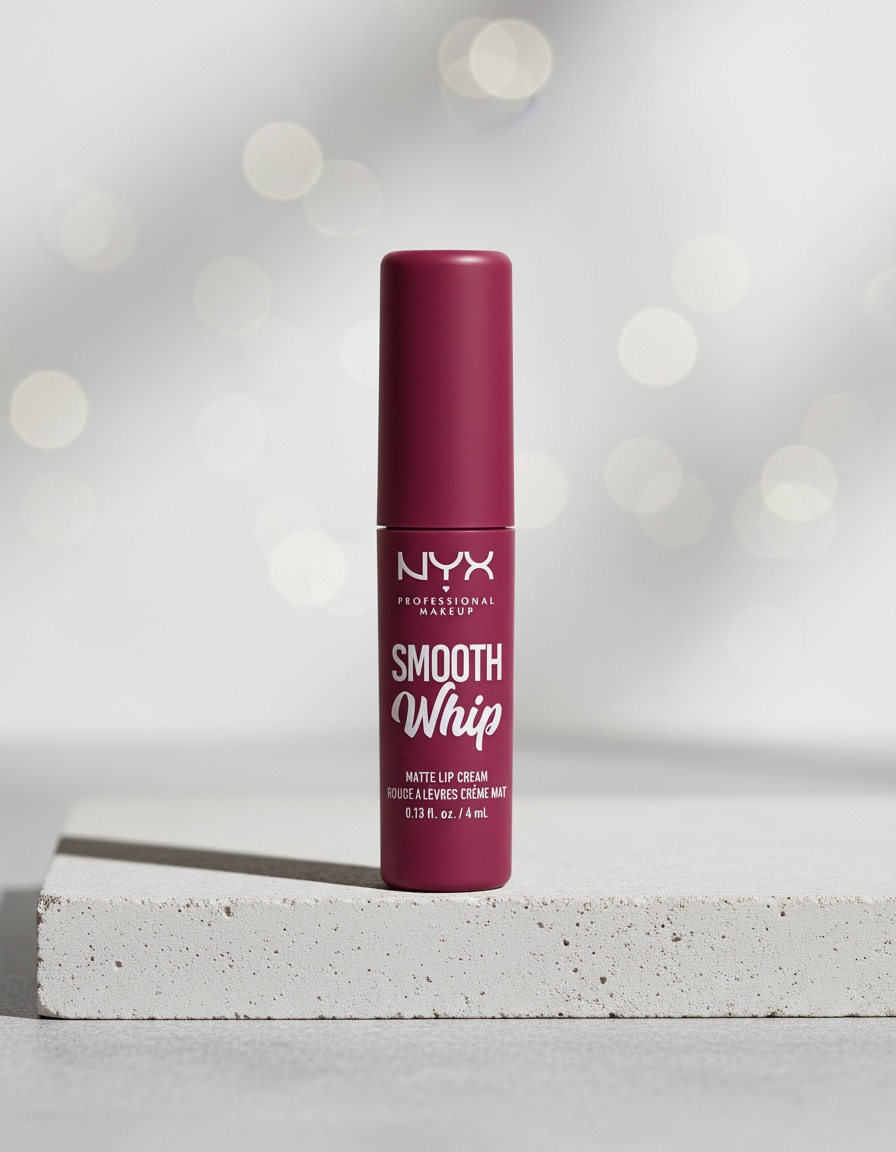 Nyx Professional Make Up SMOOTH WHIPE matte lip cream #fuzzy slippers 4 ml