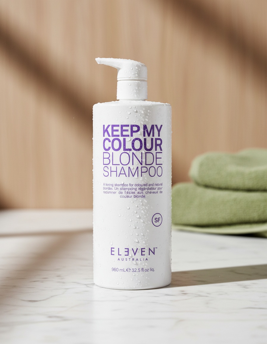 Eleven Australia KEEP MY COLOR blonde shampoo 960 ml - Afbeelding 2