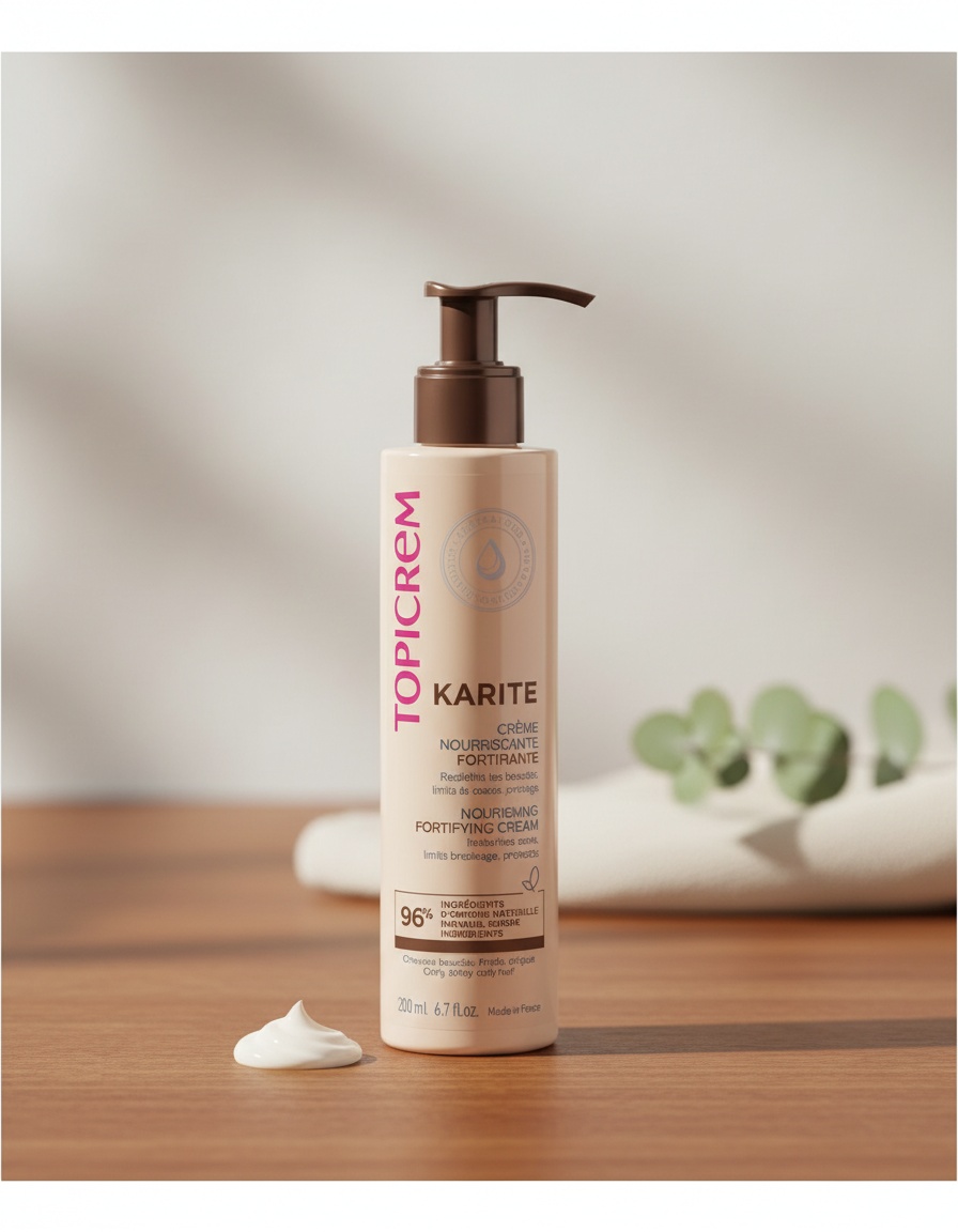 Topicrem KARITE nourishing fortifying cream 200 ml - Afbeelding 2