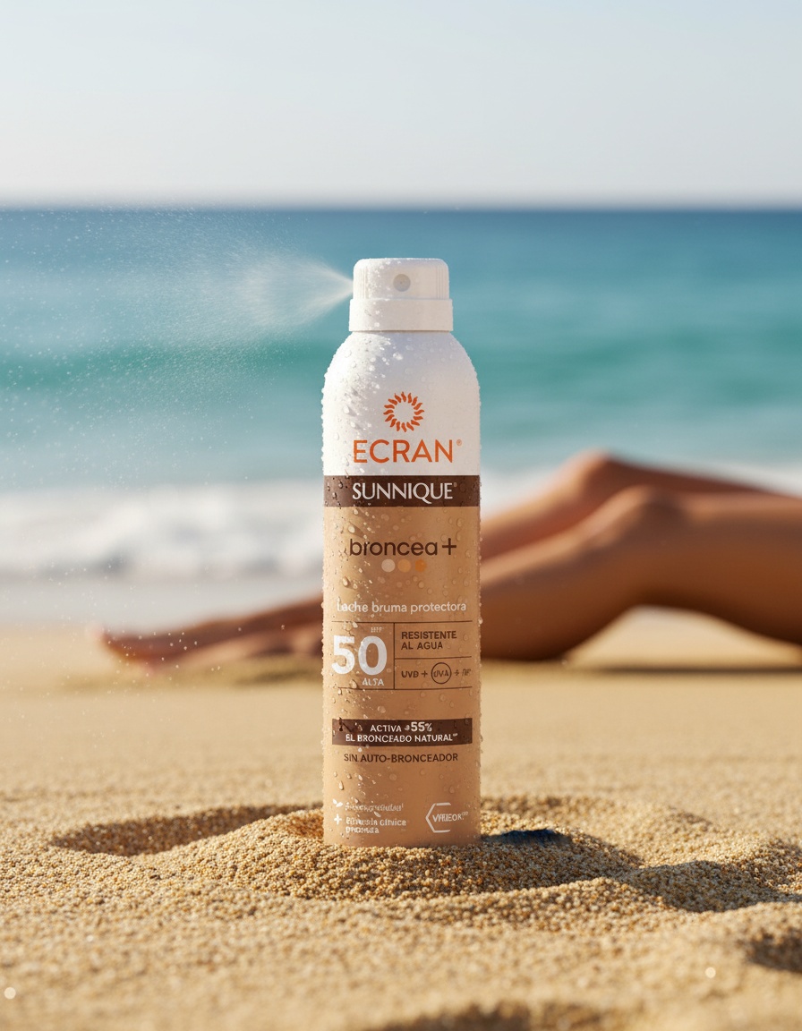 ECRAN SUNNIQUE BRONCEA+ protective mist SPF 50 250 ml - Afbeelding 2