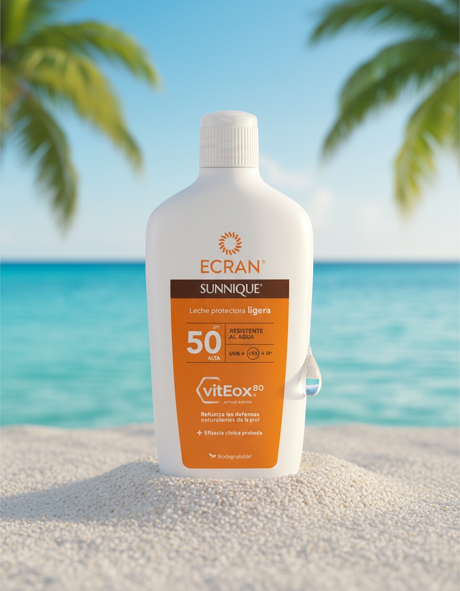 ECRAN SUNNIQUE protective milk SPF50 370 ml - Afbeelding 2