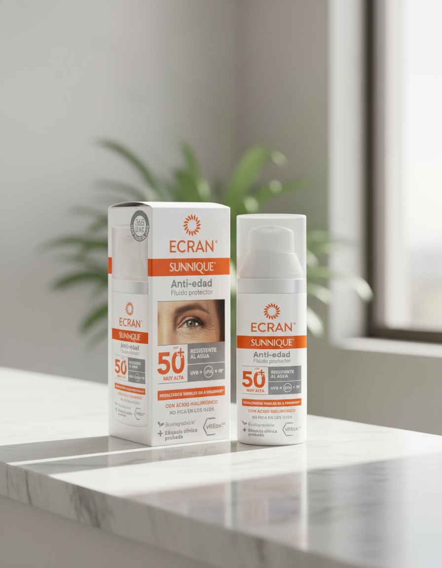 ECRAN SUNNIQUE anti-aging facial SPF50+ 50 ml - Afbeelding 2