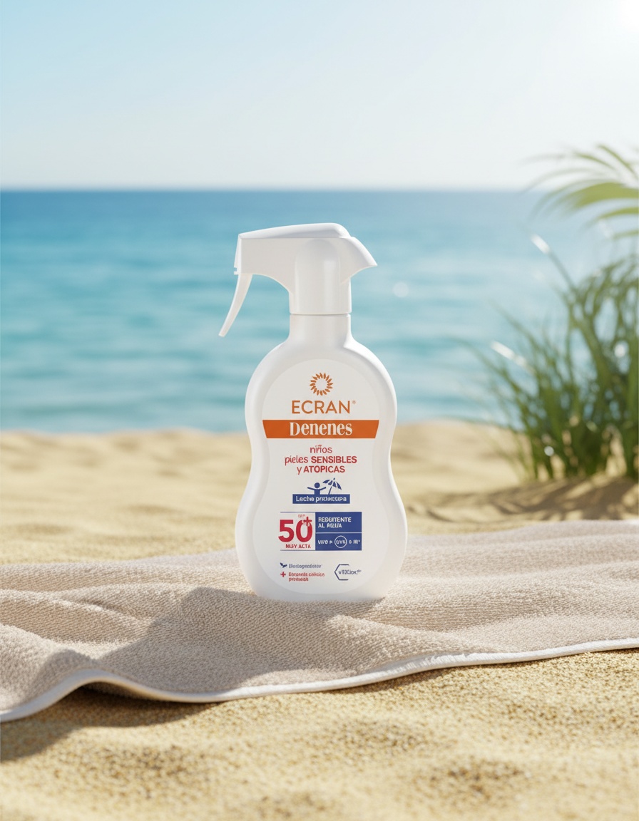 ECRAN DENENES SENSITIVE protective milk SPF 50+ spray 300 ml - Afbeelding 2