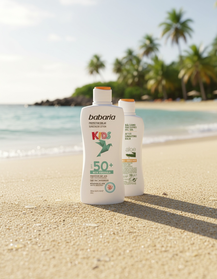 Babaria SOLAR INFANTIL SPF50+ MILK LOT 2 pz - Afbeelding 2