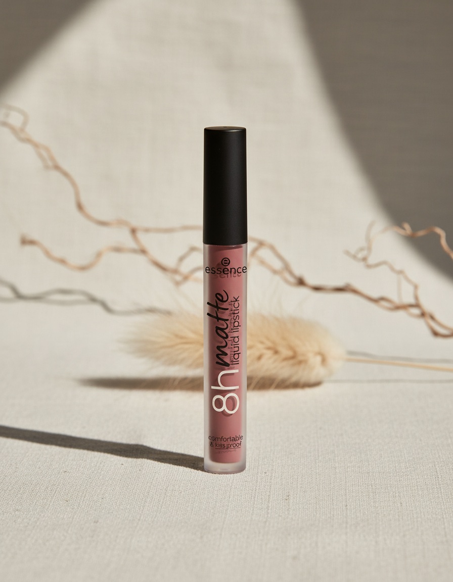 Essence 8H MATTE barra de labios líquida #02-avellana sedosa 2,5 ml