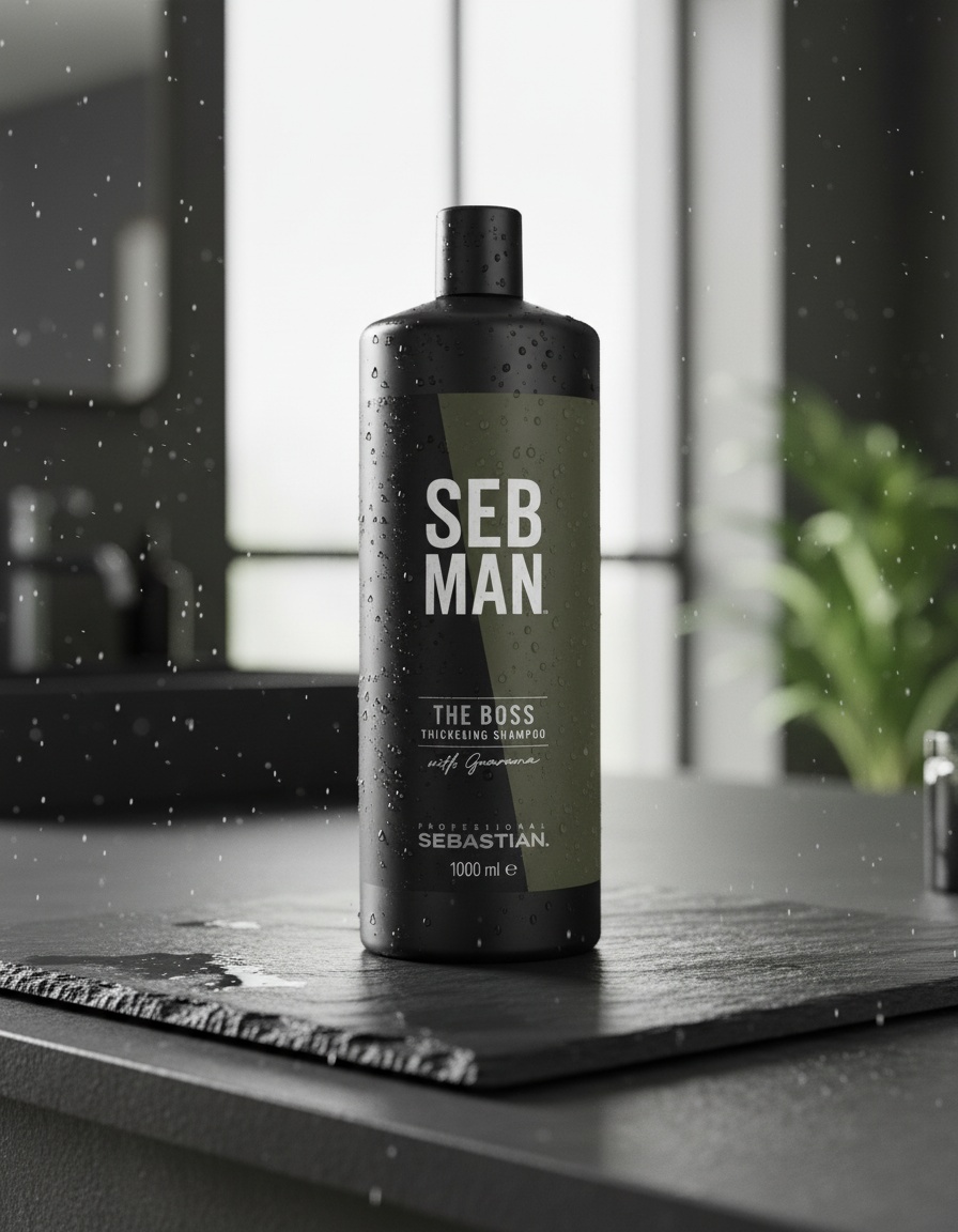 SEBMAN THE BOSS Refreshing Tonic Thickening Shampoo 1000 ml - Afbeelding 2