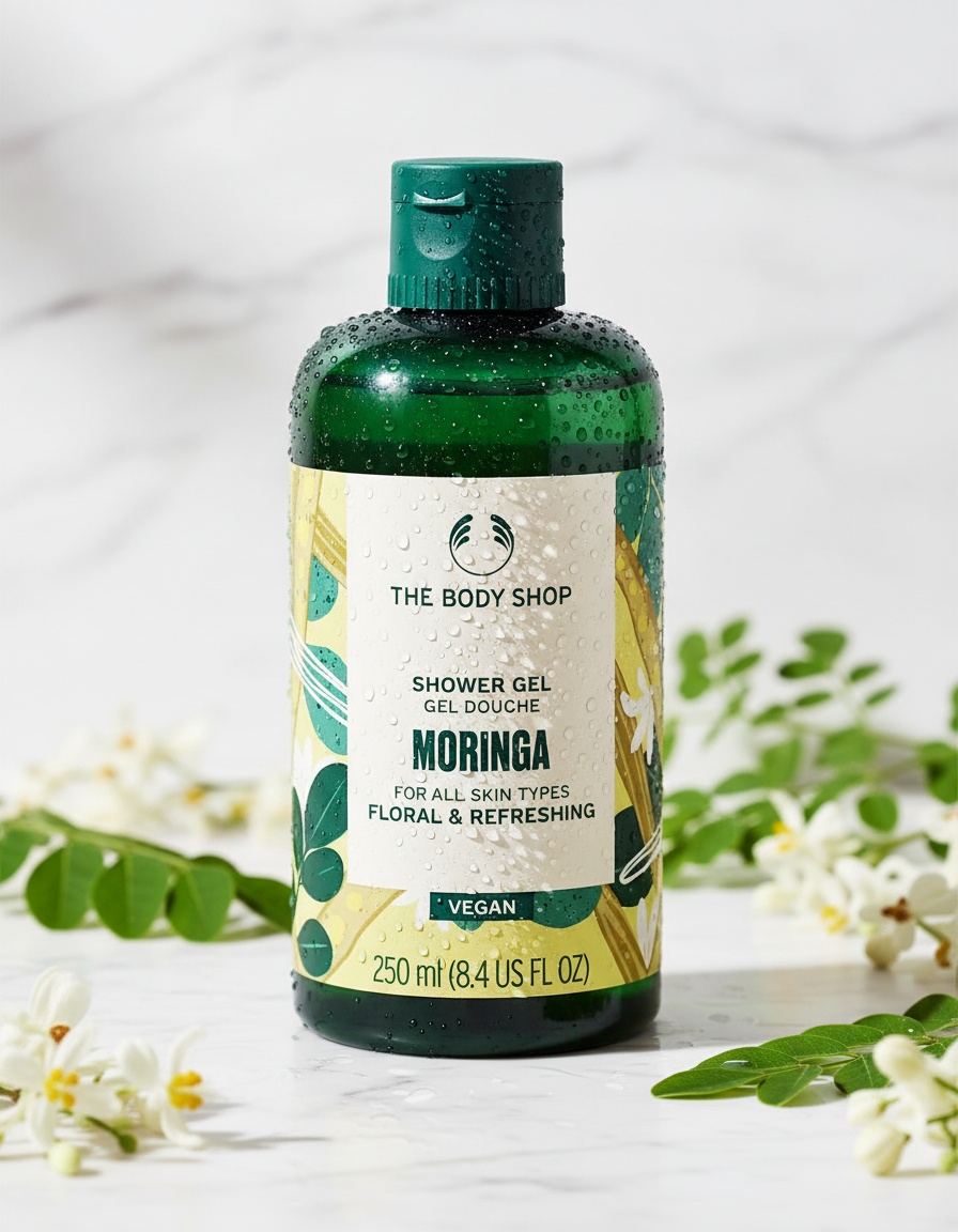 The body shop MORINGA shower gel 250 ml - Afbeelding 2