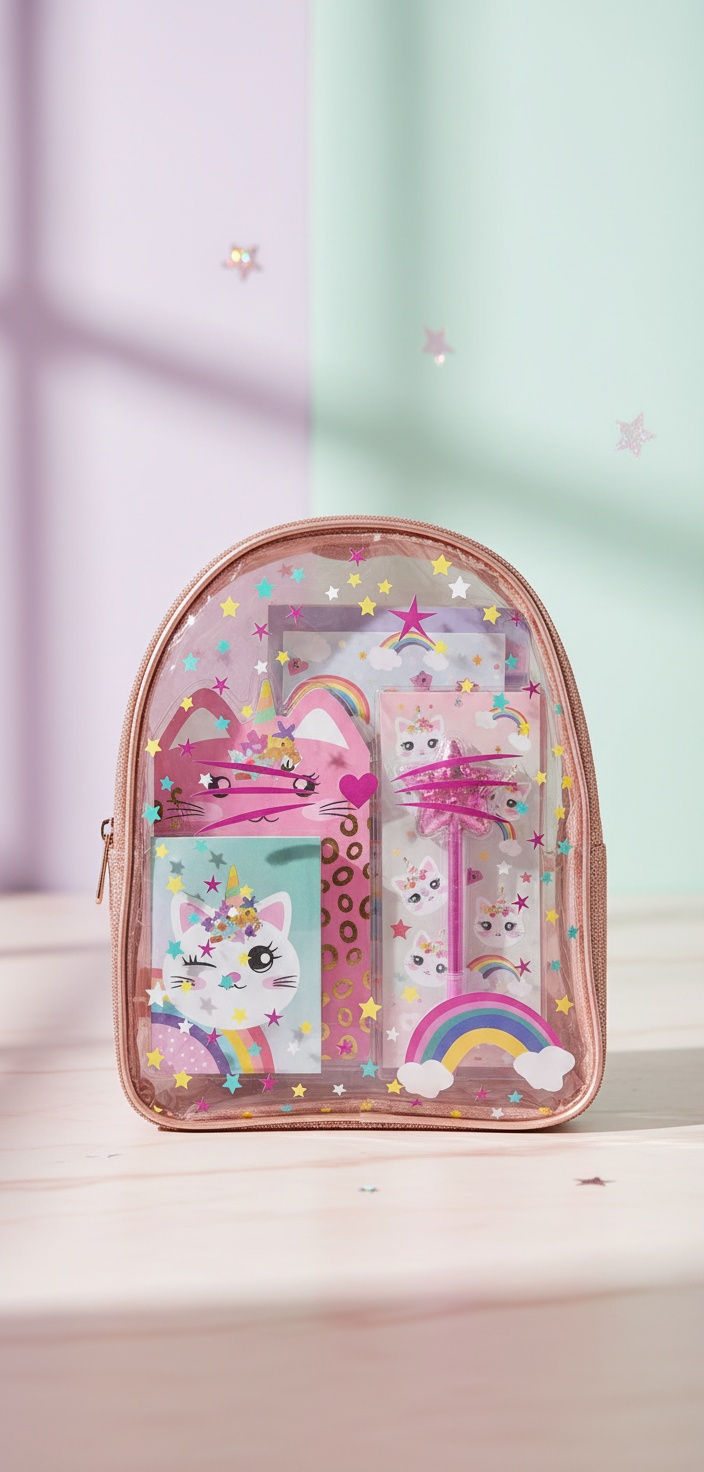 Inca MOCHILA TRANSPARENTE GATO LOTE 5 pz - Afbeelding 2