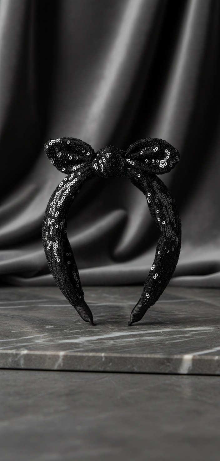 Inca DIADEMA LENTEJUELAS con lazo 1 u - Afbeelding 2